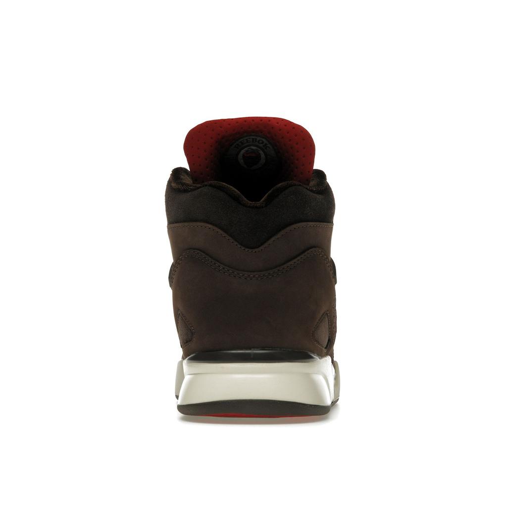 Reebok Pump Omni Zone II Grizzly Brown Dark Brown Crimson Mist IE9342