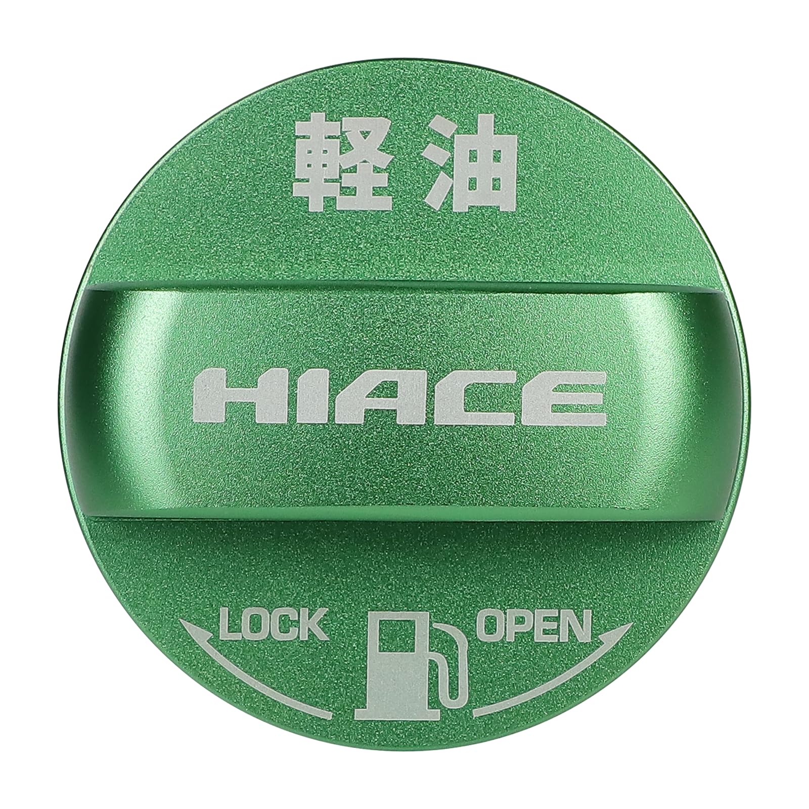 

SANQUUQOO Fuel Lid For Toyota Hi-Ace 200 Series Fuel Cap Cover, Aluminum Fuel Outlet зелёный