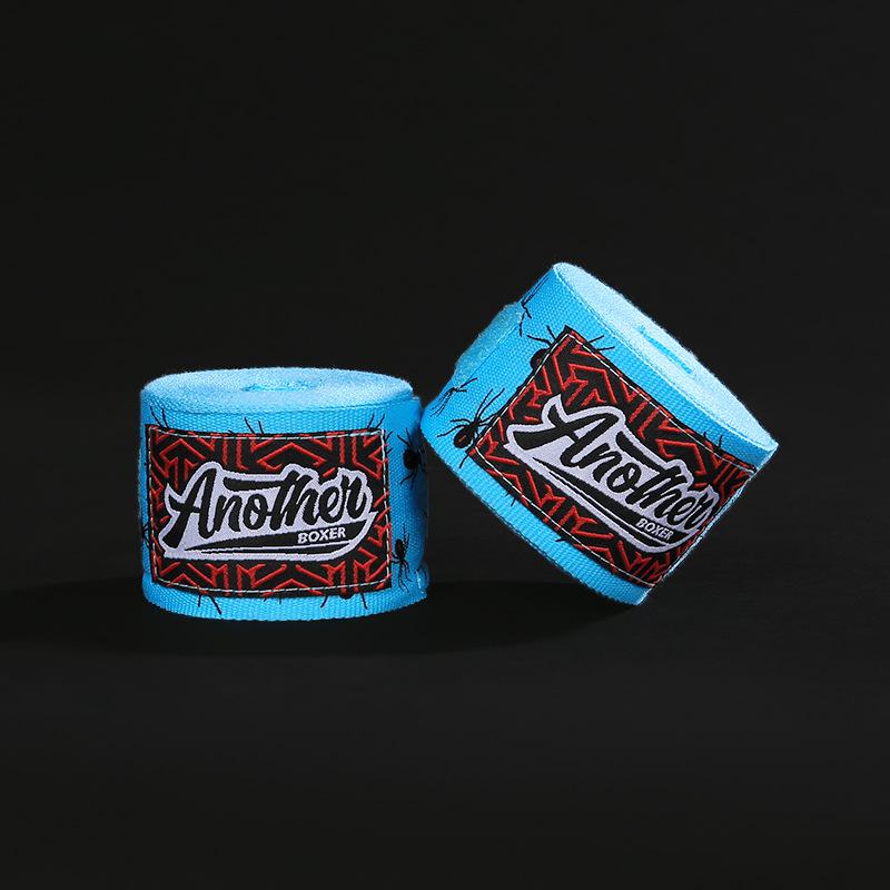 5m Elastic Boxing Hand Wraps - Training & Competition Model, Printed Fighting Bandages