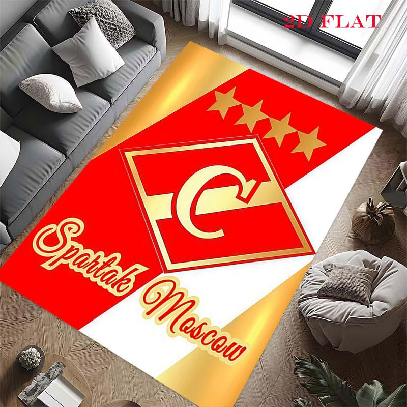 Spartak Moscow Blaze Carpet Rug for Living Room Bedroom Home Sofa Decoration,Kids play Nonslip Floor Mat