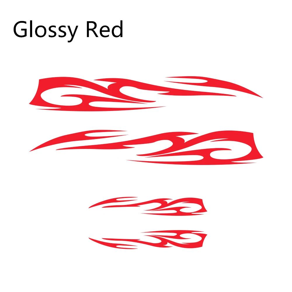 4PCS Car Door Side Stickers Hood Cover Decals Waterproof Vinyl Film Decoration Automobiles DIY Sports Styling Tuning Accessories