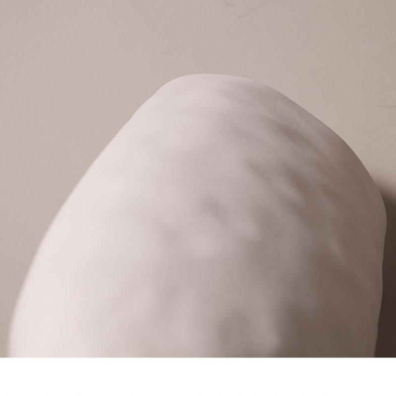 1 Stück nordischen Stil Morandi Farbe Porzellan Vase kreative Innendekoration Zuhause Wohnzimmer Dekor Blumenarrangement Blumenbehälter