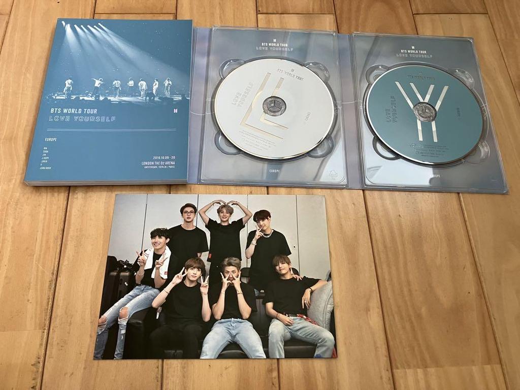 [USED] BTS LOVE YOURSELF EUROPE DVD