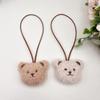 Cute Cartoon Bear Pendant Keychains Kawaii Decoration Children's Tag Keyrings Bag Car Trinket Accessories