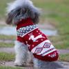 Pet Clothes for Small Medium Dogs Christmas Knitte Dog Sweater Winter Warm Cat Sweater Corgi Teddy Coat Pet New Year Supplies