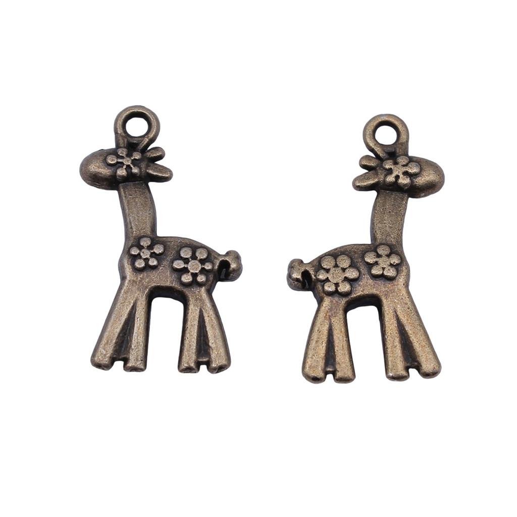 Bear Pendants Metal Animal Charms Panda For DIY Bracelet Necklace Earrings Accessories