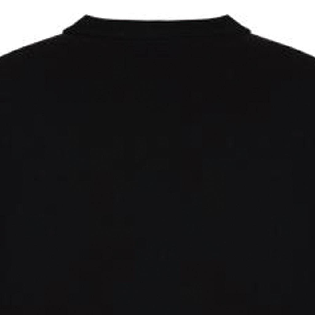 Emporio Armani EA7 FW23 Letter Logo Pattern Printed Long Sleeve Sweatshirt Men Sweatshirt Black 6RPM54-PJ9FZ-1200
