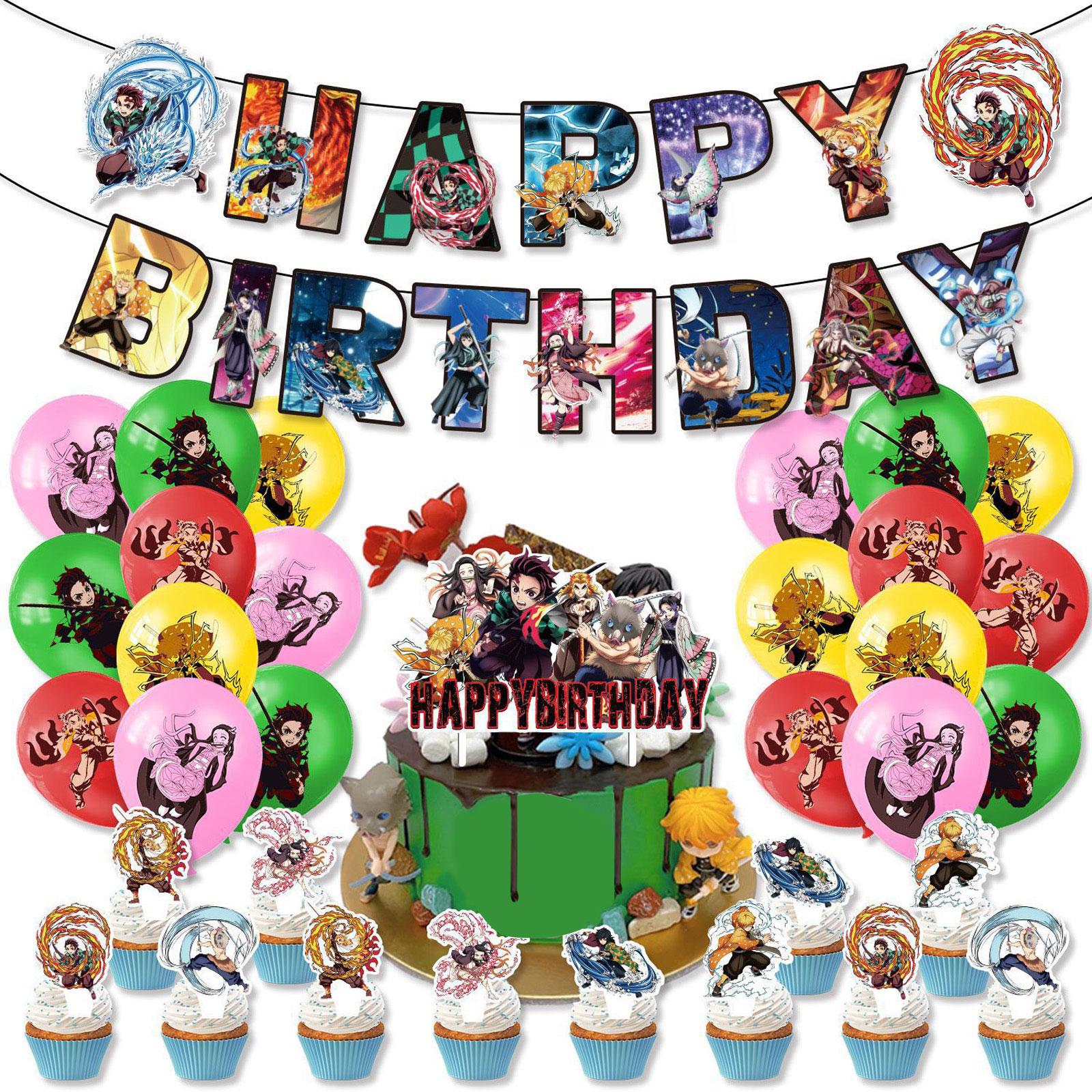 

Theme Party Decoration Children s Birthday Decoration Set One Size