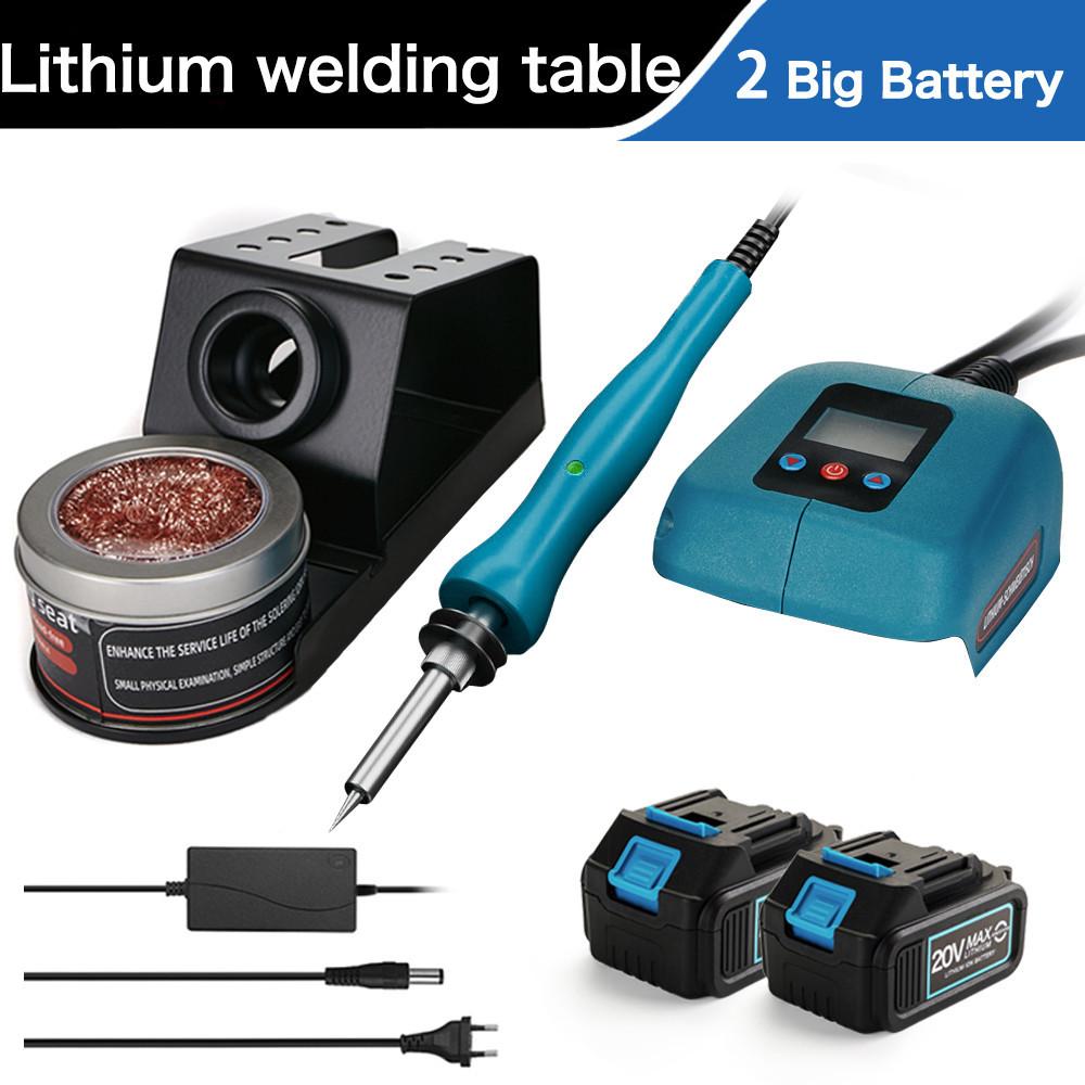 90W Mini Electric Soldering Station Portable Digital Electronic Welding Iron Rechargeable Welding Power Tools