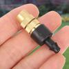 10 Pezzi Ugello Nebulizzatore Ugello Nebbiogeno Micro Irrigatori da Giardino per Tubo da 4/7 mm Giardino Prato Serra