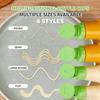 4pcs Squeeze Bottle Cap Condiment Dispenser Flipped Top Lid For Controlled Dressing Flows And Waste Reduction In Cooking