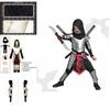 Deluxe Halloween Ninja Costume For Kids Complete Set With Headgear Jumpsuit Leg Warmers Breastplate And Waistcoat Ninja Costume)