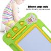 Children Drawing Board Puzzle Early Education Learning Black Plastic Writing Magnetic Sketchpad