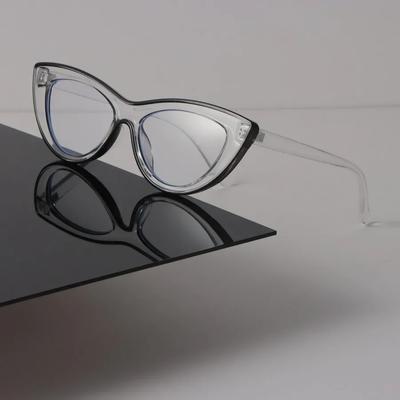 Luxury Cat Eye Frame Eyeglasses for Women Men Minimalist Transparent Cool Clear Lens Fashion Oculos