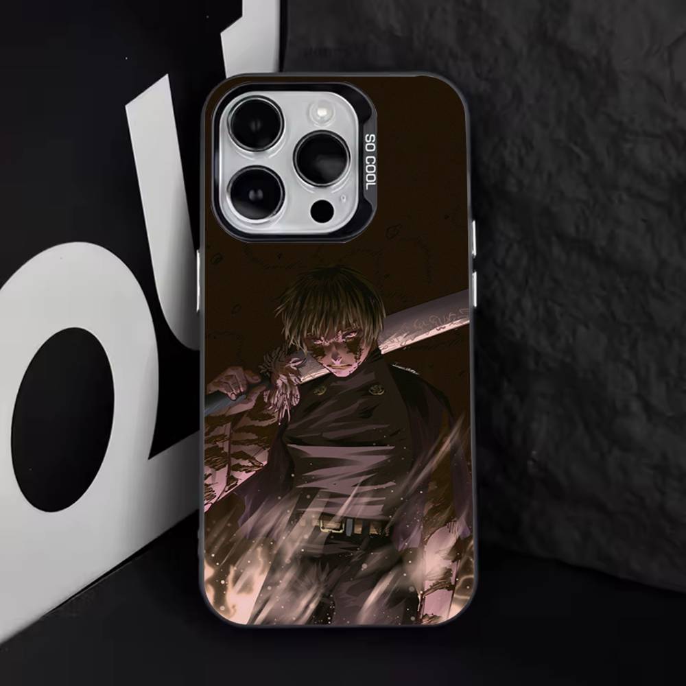 M-Maki Zenin Jujutsu Kaisen Handyhülle Für iPhone 17,16,15,14,13,12,11,Pro,Max,Plus,E,Air,Mini Schwarze TPU Hülle