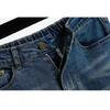 DIMANAF 2025 Plus Size Autumn Women Jeans Elastic  Pants Denim Blue High Waist New Pants 5XL