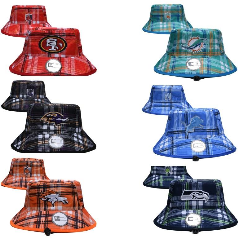 New Rugby Cap for Summer Sun Protection, Floral Plaid Sun Hat, Trendy Versatile Baseball Cap NFL Fisherman's hat