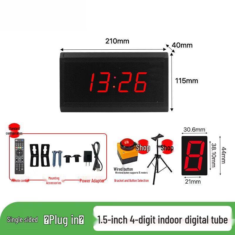 

BoZhiDa Double-Sided LED Sports Countdown Timer