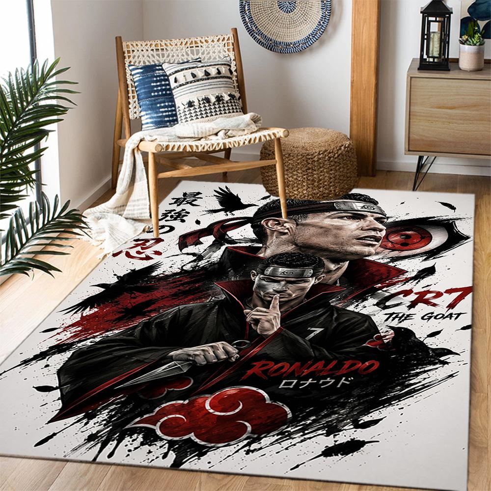 Ronaldo's Number Seven Jersey Floor Mat Perfect for Decorate Room Playrooms Bedrooms Game Room Antislip Carpet Anime Office Decor Wedding Party Gift