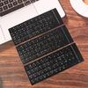 1Pc Standard Matte 3 In 1 Hebrew English Russian Keyboard Stickers Language Letter Film For Pc Laptop Accessories