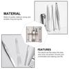 4 in 1 Nail Clipper Kit Stainless Steel Eyebrow Trimming Tool Portable Manicure Tools Set