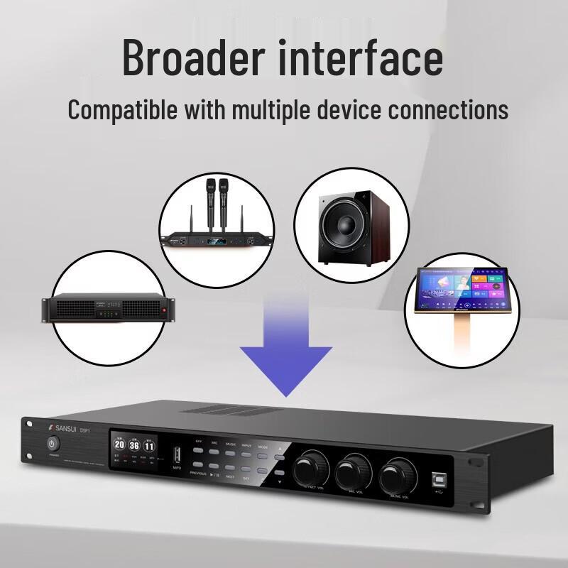 SANSUI EX-MX 5.1 Channel Home Theater Audio System CN Plug (adapter Included)