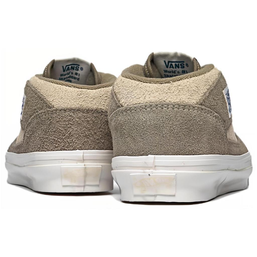 Vans OG Half Cab LX Hairy Suede - Khaki Unisex Sneakers Grey VN0A3DP6KHK