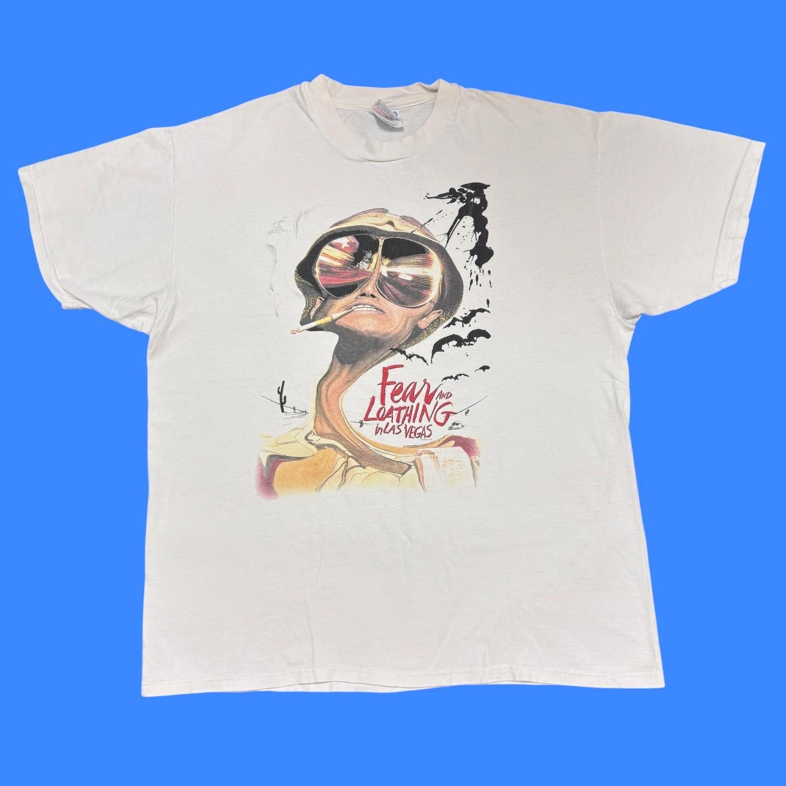 

Vintage Fear And Loathing In Las Vegas Shirt XL 90s Movie Promo Hunter Thompson 4XL