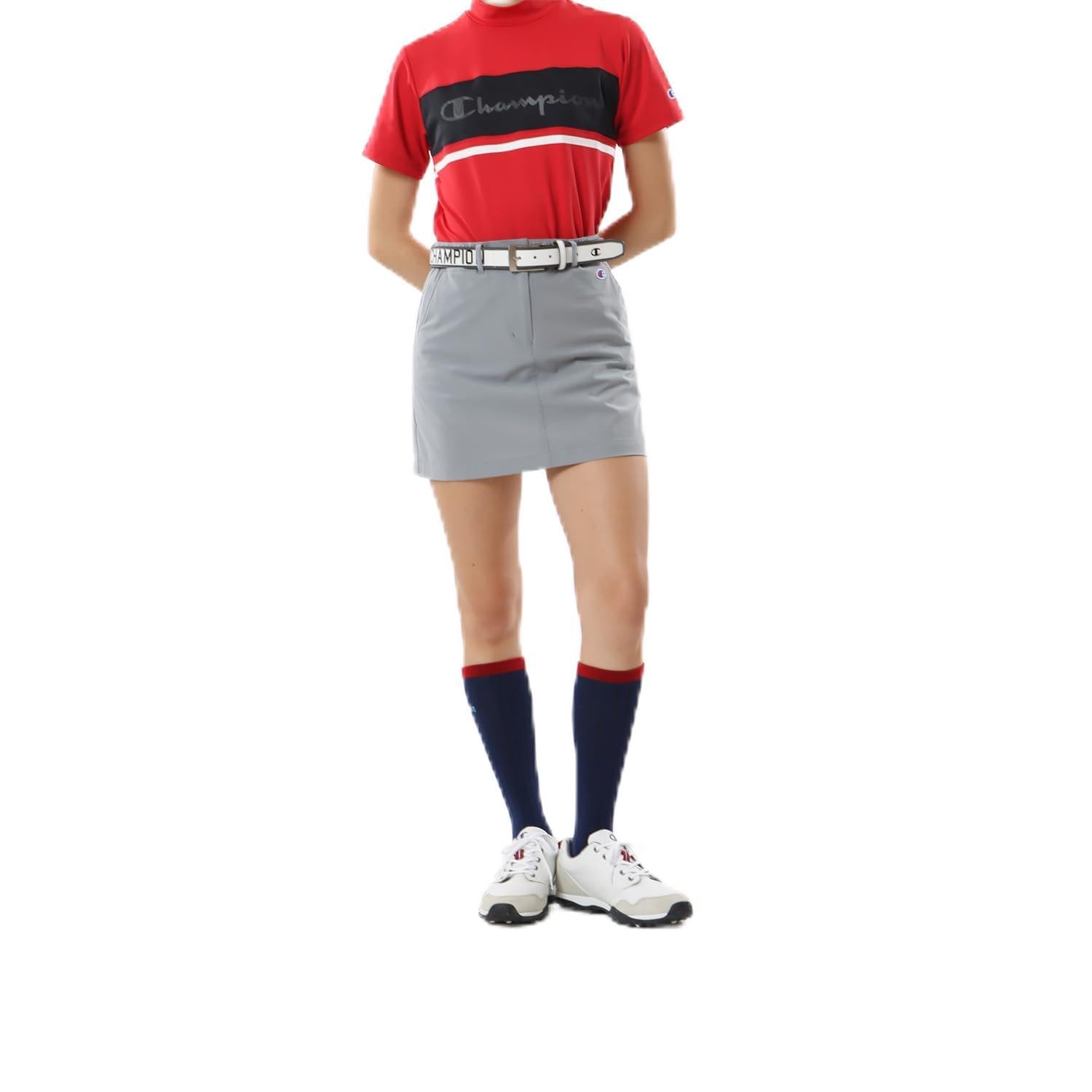 

Женские шорты Champion Golf Stretch Script Silver, Логотип, Серый, CW-ZG208