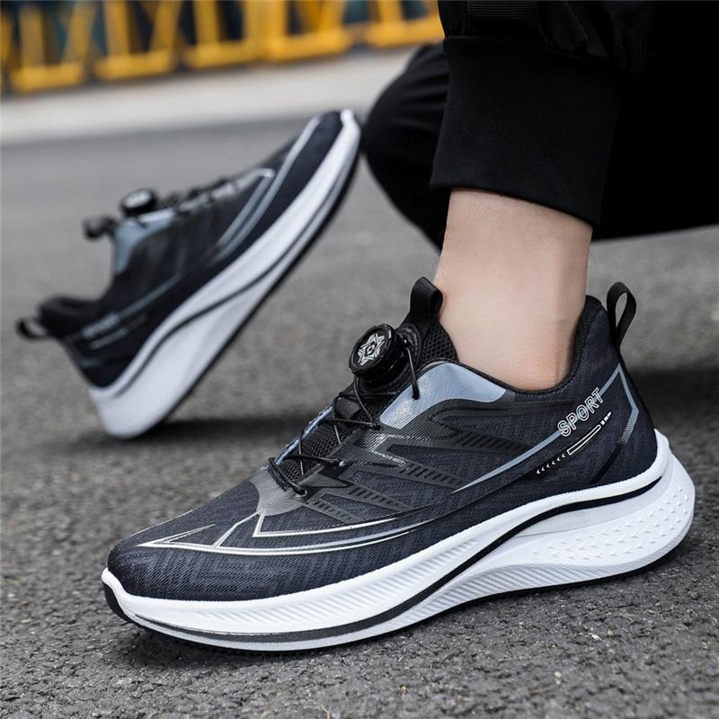 Men's sports running shoes, summer breathable shoes, men's lightweight and comfortable leisure outdoor travel shoes