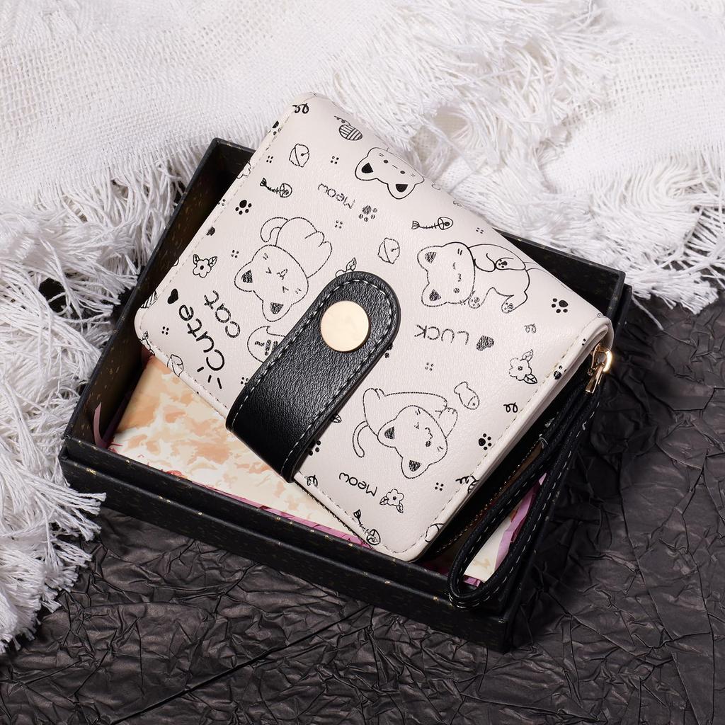 Portfel dla szkoły podstawowej gimnazjum liceum kot moneta moneta mały prezent [YIYIMUKI] dzieci, dziewczynki, chłopcy, uczniowie, uczniowie, uczniowie, dzieci,