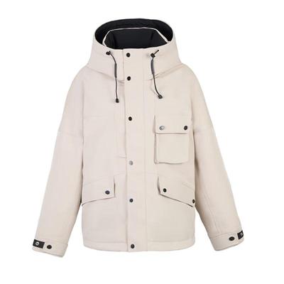 YAYA Unisex Outdoor Winter Hooded Duck Down Jacket