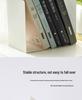 Sturdy Metal Book Stand – Simple, Stable, and Tip-Resistant for Office Storage