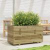 VidaXL Jardinière 90x40x49,5 cm bois de pin imprégné, jardinière d'extérieur, bac à fleurs, boîte à plantes, jardinière de 847377