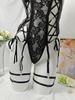 Women's Strappy Underwire Sexy Lingerie Bodysuit - European and American Style