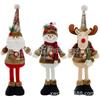 Christmas Doll Christmas Telescopic Old Man Snowman Elk Christmas Decoration Supplies Christmas Atmosphere Decoration