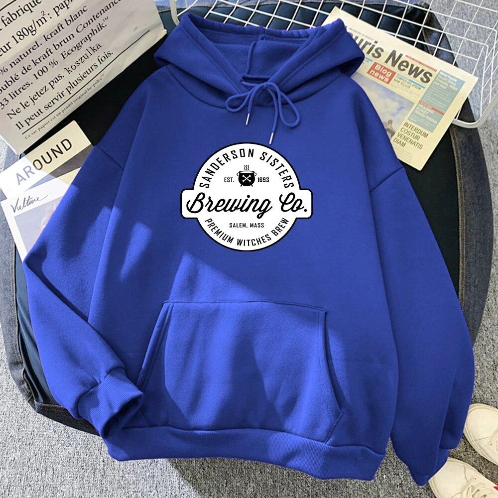 

Толстовка с капюшоном на Хэллоуин женская/унисекс Sanderson Sisters Harajuku толстовки с мультяшным рисунком унисекс эстетический пуловер с капюшоном топы