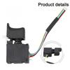 Cordless Drill Compatible Trigger Switch with Adjustable Speed Control