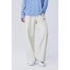 Benetton Frill Banding Diagonal Line Pants Bapt95611