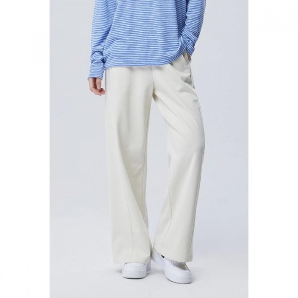 Benetton Frill Banding Diagonal Line Pants Bapt95611
