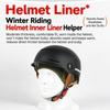 Warm Windproof Winter Beanie Breathable Fleece Lined Hat New Helmet Liner  Outdoor Winter Sports