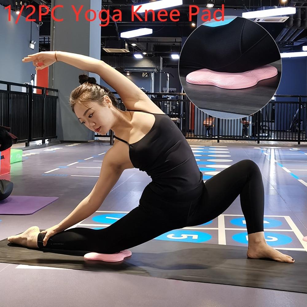 1Pair Yoga Plank Support Disc Knee Mat Protection Fitness Movement Elbow Pads Mat