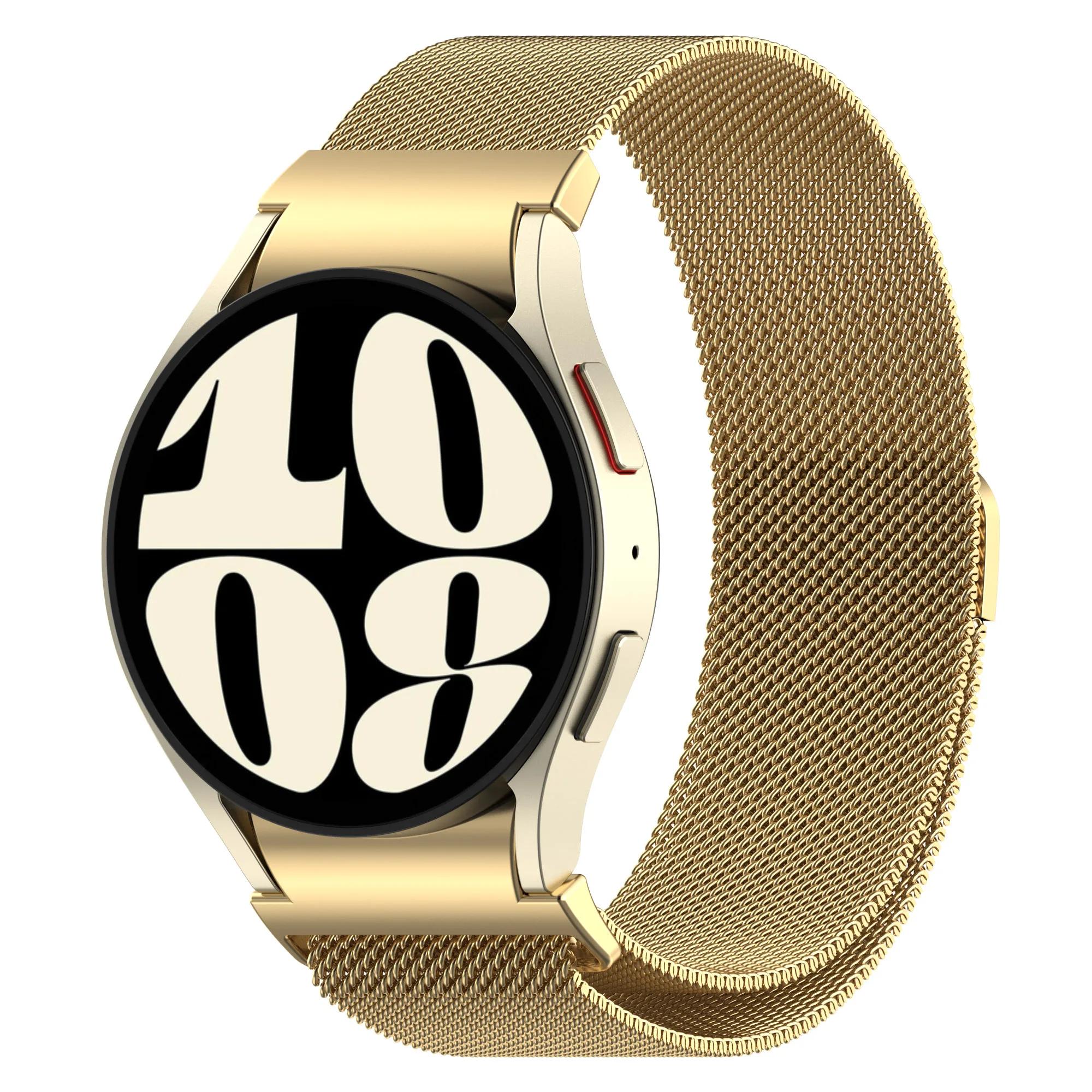 

Classic 1pc Stainless Steels Sports Leisure Watch Band for SAMSUNG Watch 6 Smartwatch Accessories for SAMSUNG Watch 6