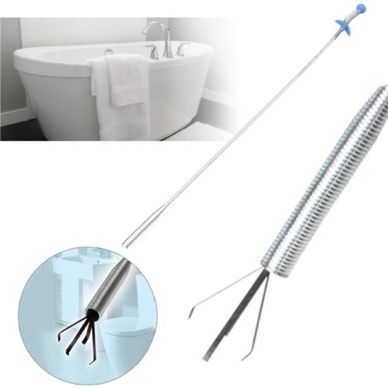 1 bathroom drain cleaning tweezers