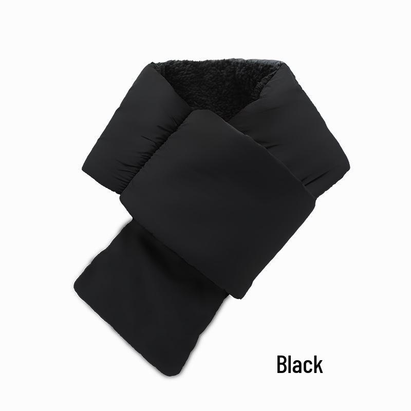 

Теплый, водоотталкивающий флисовый шарф-манишка для мужчин и женщин - Портативный, однотонный шарф для осени и зимы 80-100cm