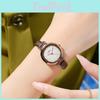 Gadi Vintage Ladies Quartz Watch With Leather Strap And Water Resistance For Fashion Enthusiasts
