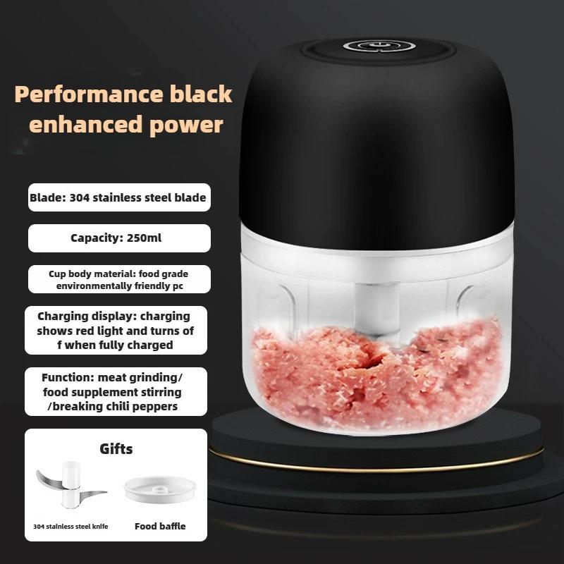 Elektryczna praska do czosnku Maszynka do czosnku bezprzewodowa Artefakt Mini krajalnica do czosnku