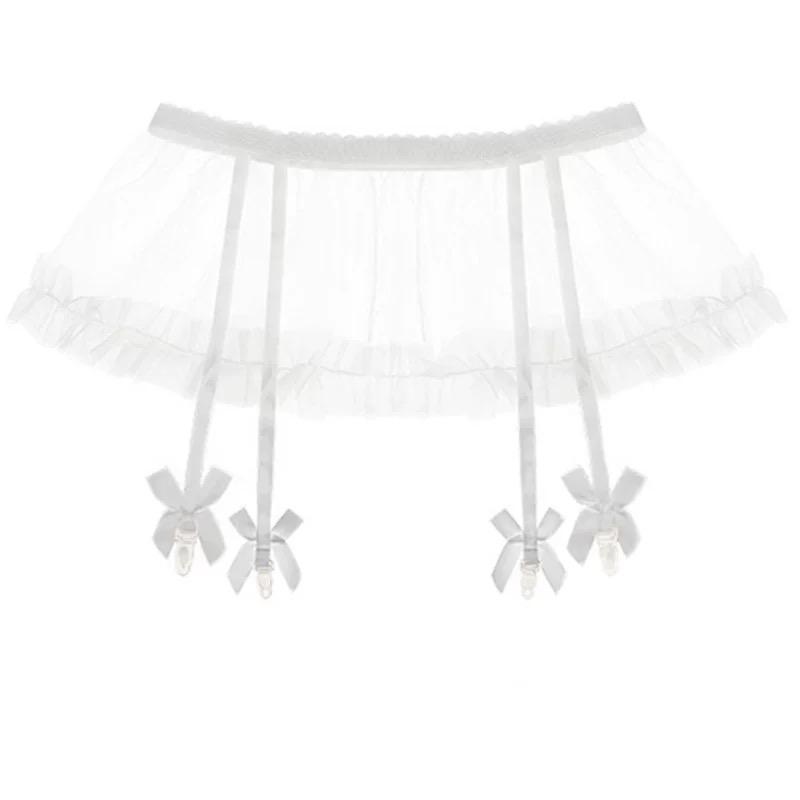 Black Vintage Girdle Lace Garter Belt Plus Size Womens Sexy Black Suspender Belt With 6 Straps Metal Clip For Stockings Lingerie