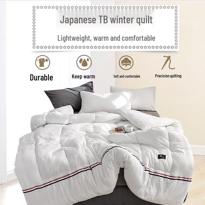 Japanese Style Washed Cotton Feel Quilt