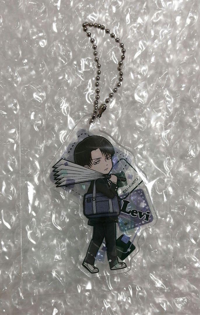 

[USED] Attack on Titan Attack on Titan Junior High School Acrylic Keychain Levi
